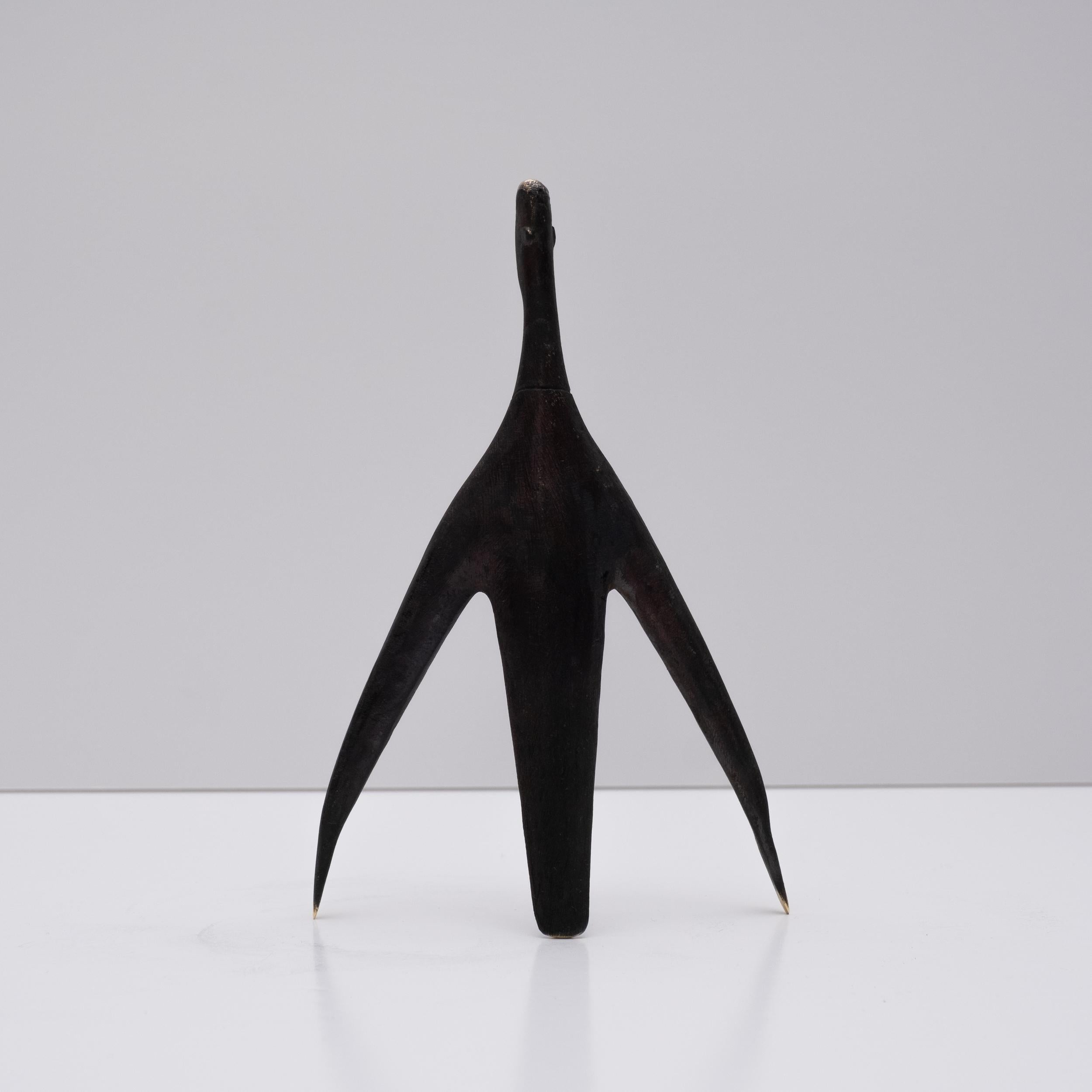 Ottone Carl Auböck Modello #4061 'Architetto' Scultura in ottone in vendita