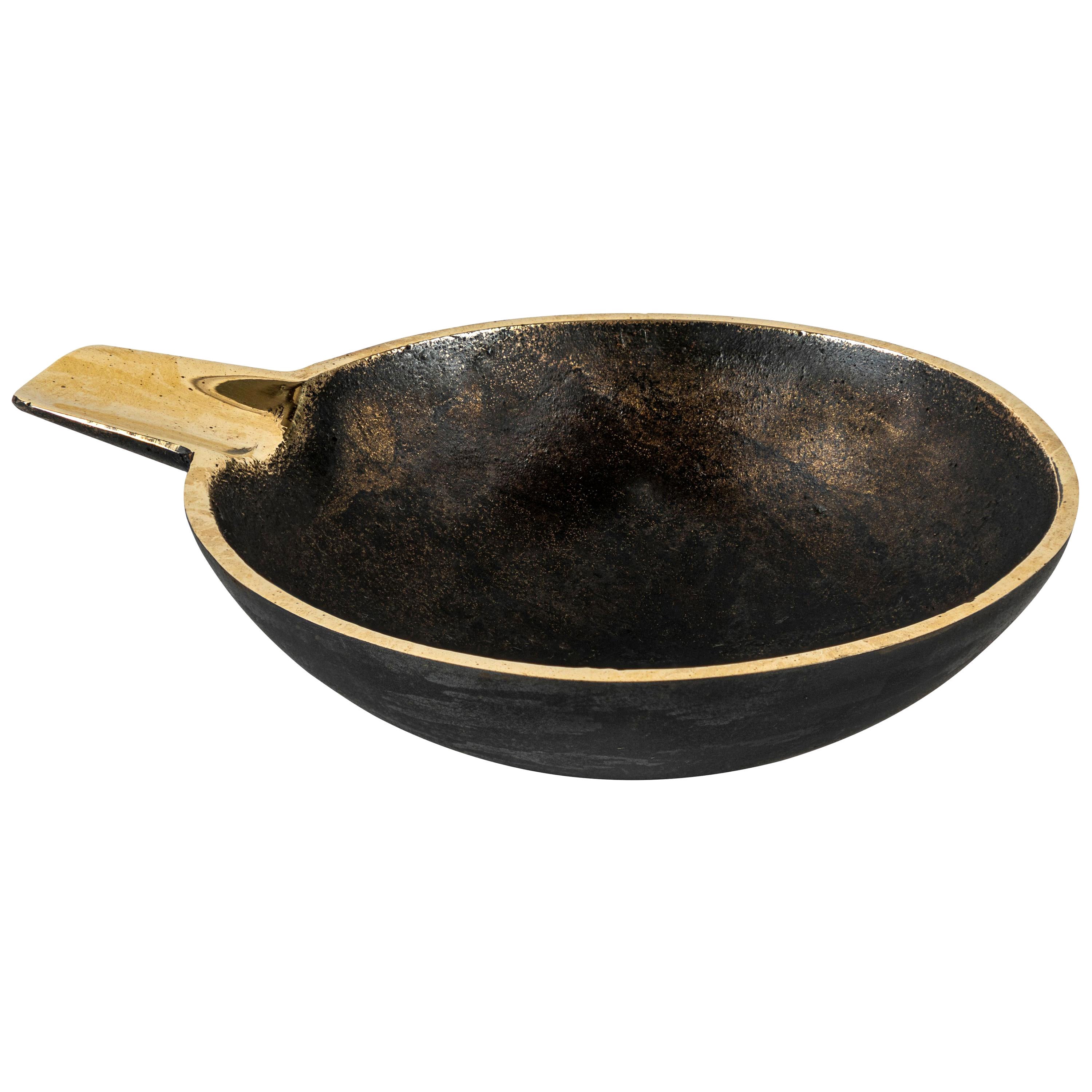 Carl Auböck Model #4082 Brass Bowl For Sale