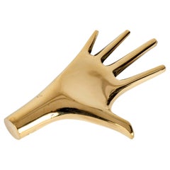 Carl Auböck Model #4223 'Hand' Brass Paperweight