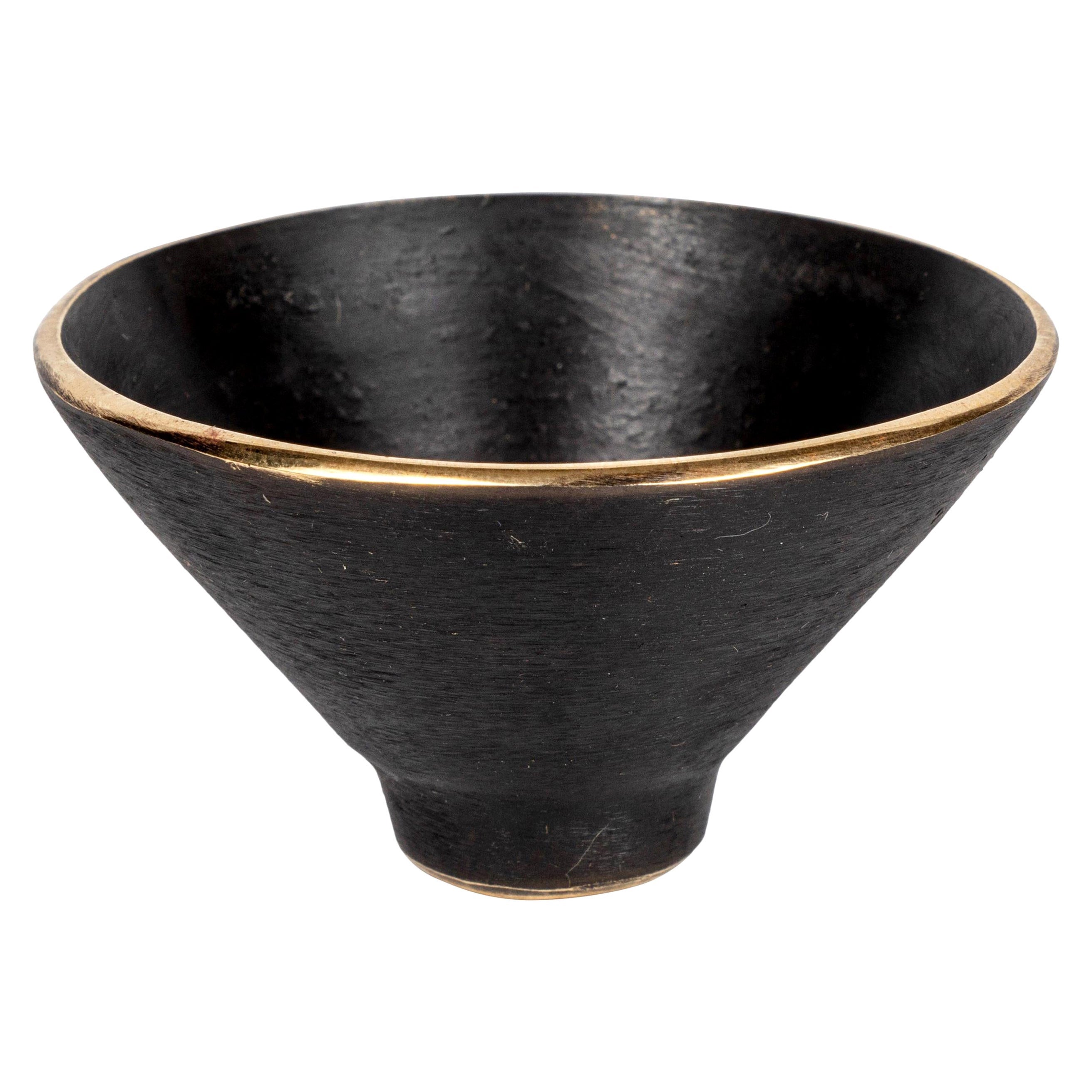 Carl Auböck Model 4279 Brass Cup, Patinated Finish