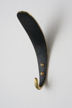Carl Auböck Model #4327 Patinated Brass Hook