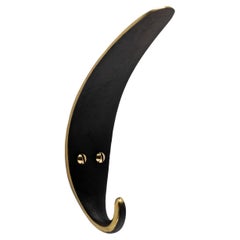 Carl Auböck Model #4329 Patinated Brass Hook