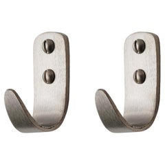Gancho Carl Auböck Modelo #4330/1 en Níquel