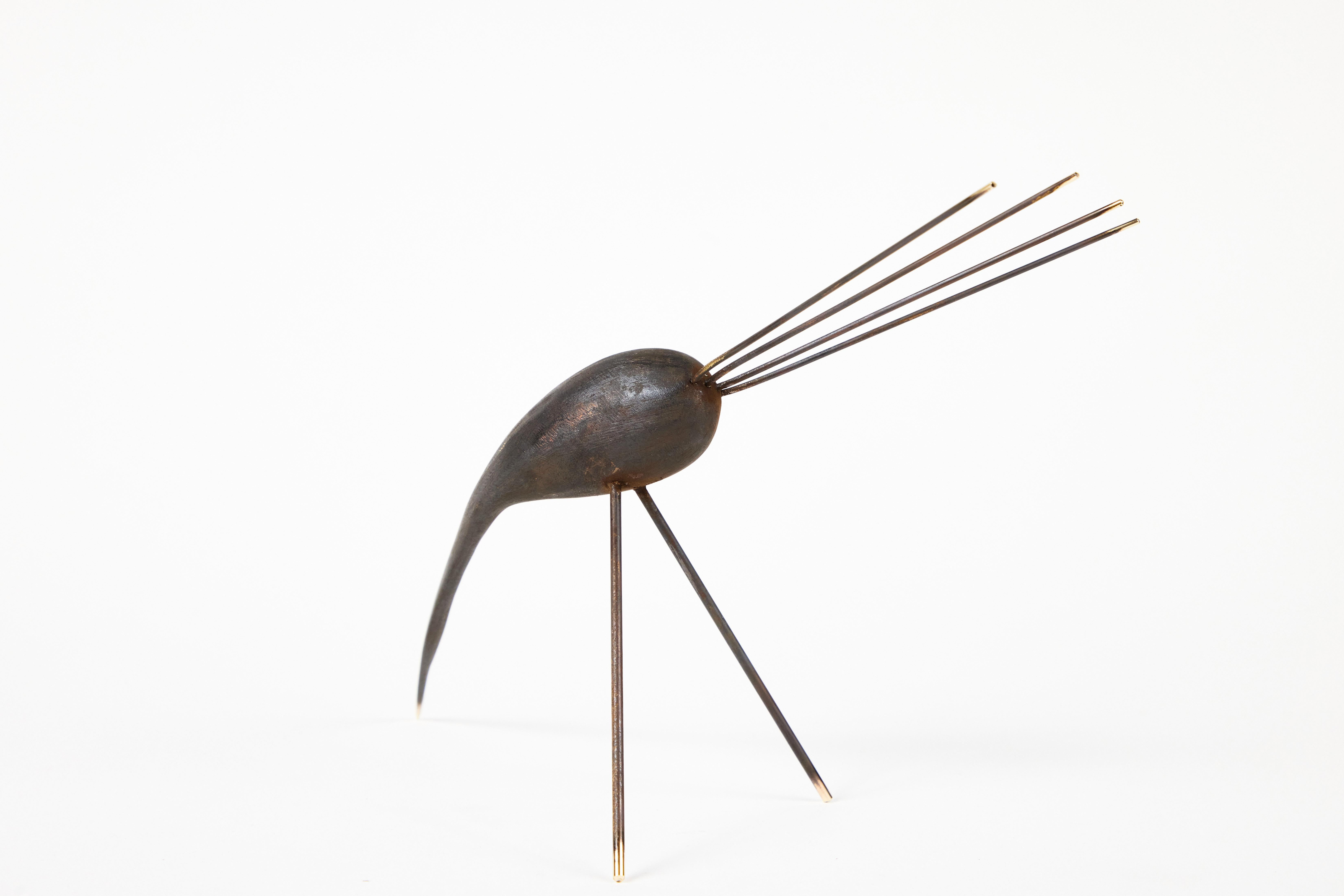 Carl Auböck Model #4366 'Bird' Brass Sculpture For Sale 13