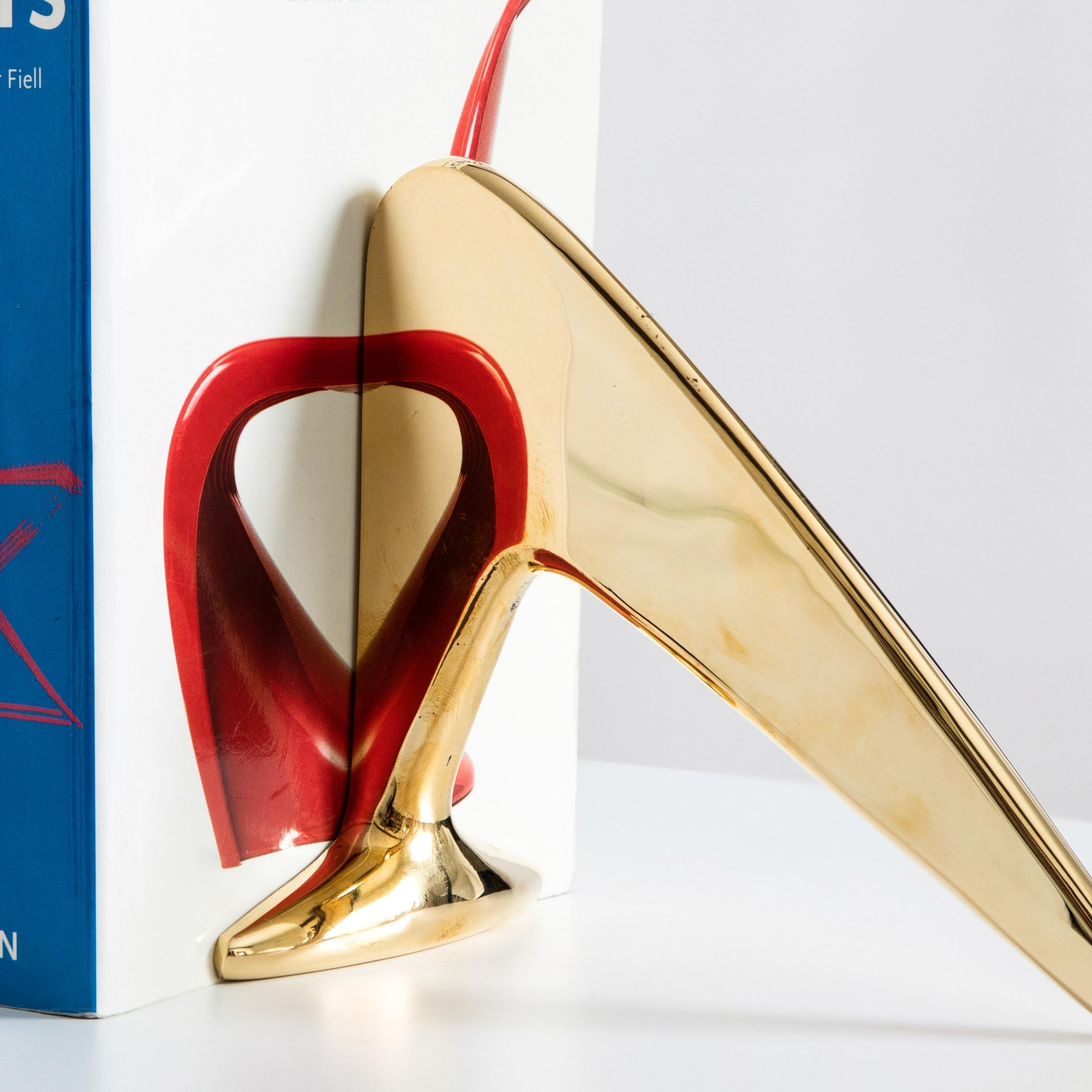 Carl Auböck Modèle #4630 Grand serre-livres en laiton en vente 2