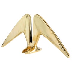 Carl Auböck Model #4630 Large Brass Bookends