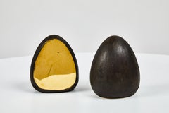 Coppia di reggilibri in ottone Carl Auböck modello #4636