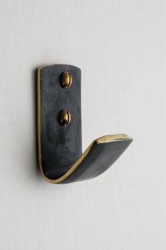 Carl Auböck Model #5262 Patinated Brass Hook