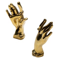 Carl Auböck Model #5275 'Hand Zumbusch' Brass Sculpture