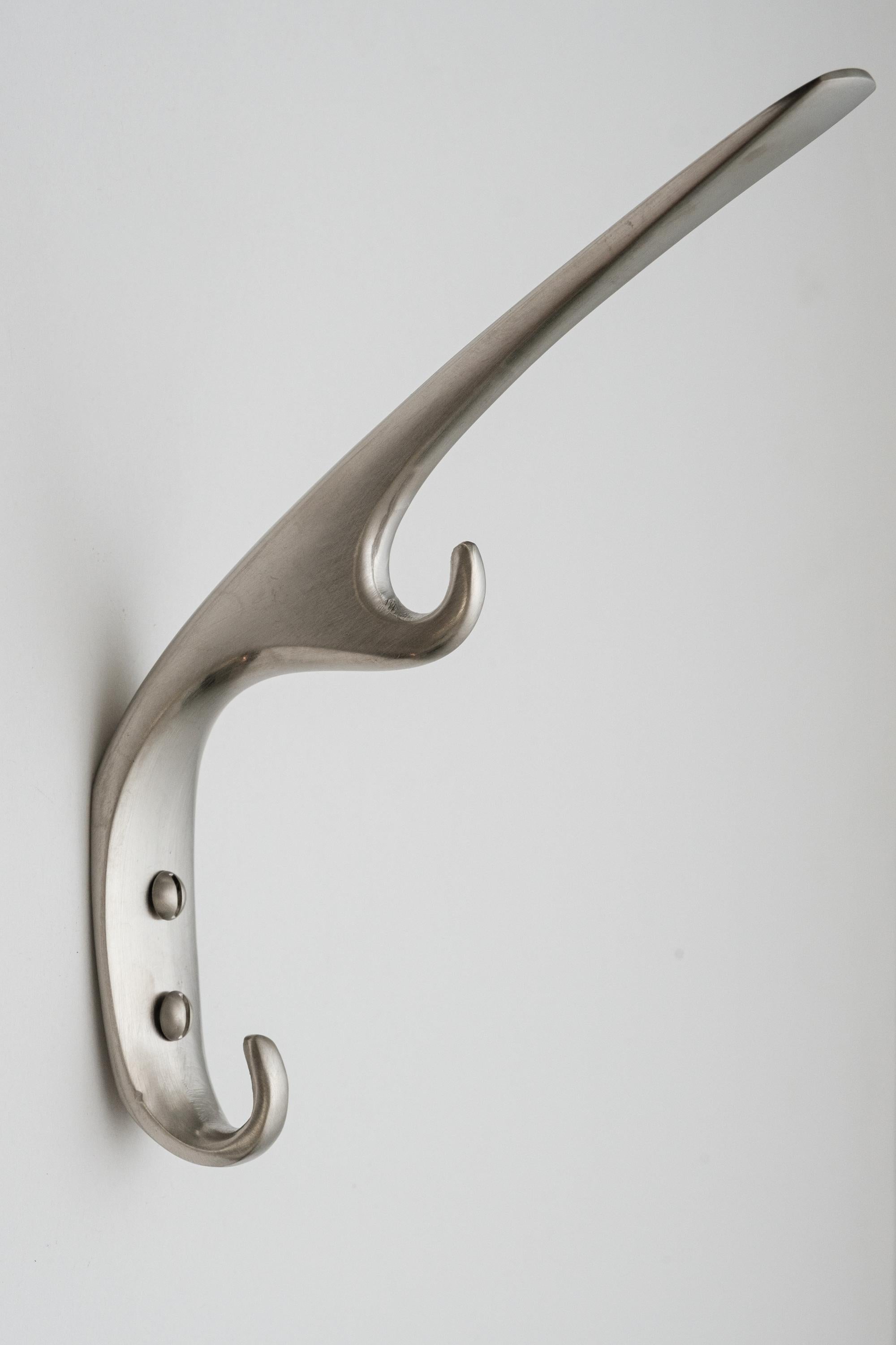 Carl Auböck Model #5439 Hook in Nickel For Sale 4