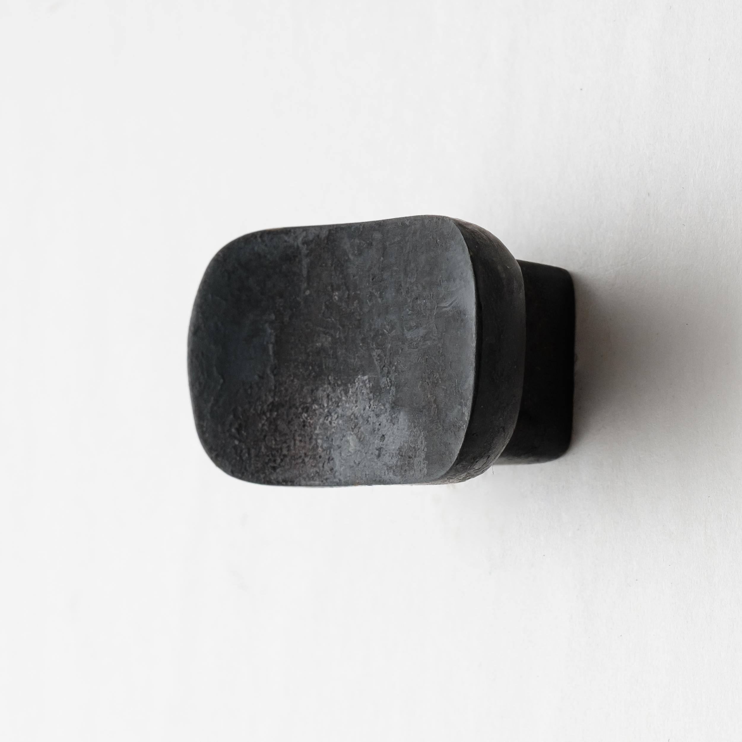 Carl Auböck Model #9038 Patinated Brass Knob In New Condition For Sale In Glendale, CA