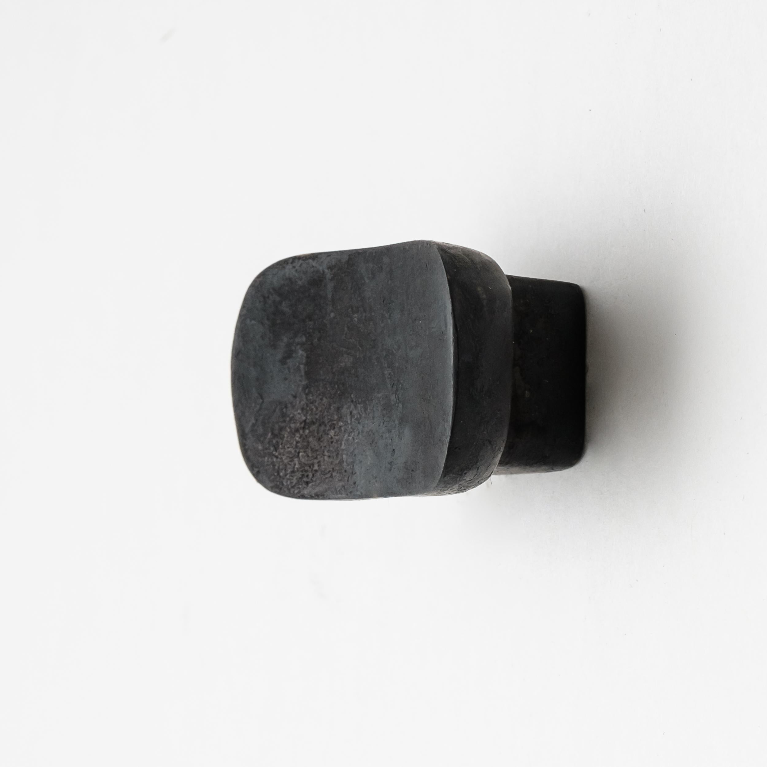 Contemporary Carl Auböck Model #9038 Patinated Brass Knob For Sale