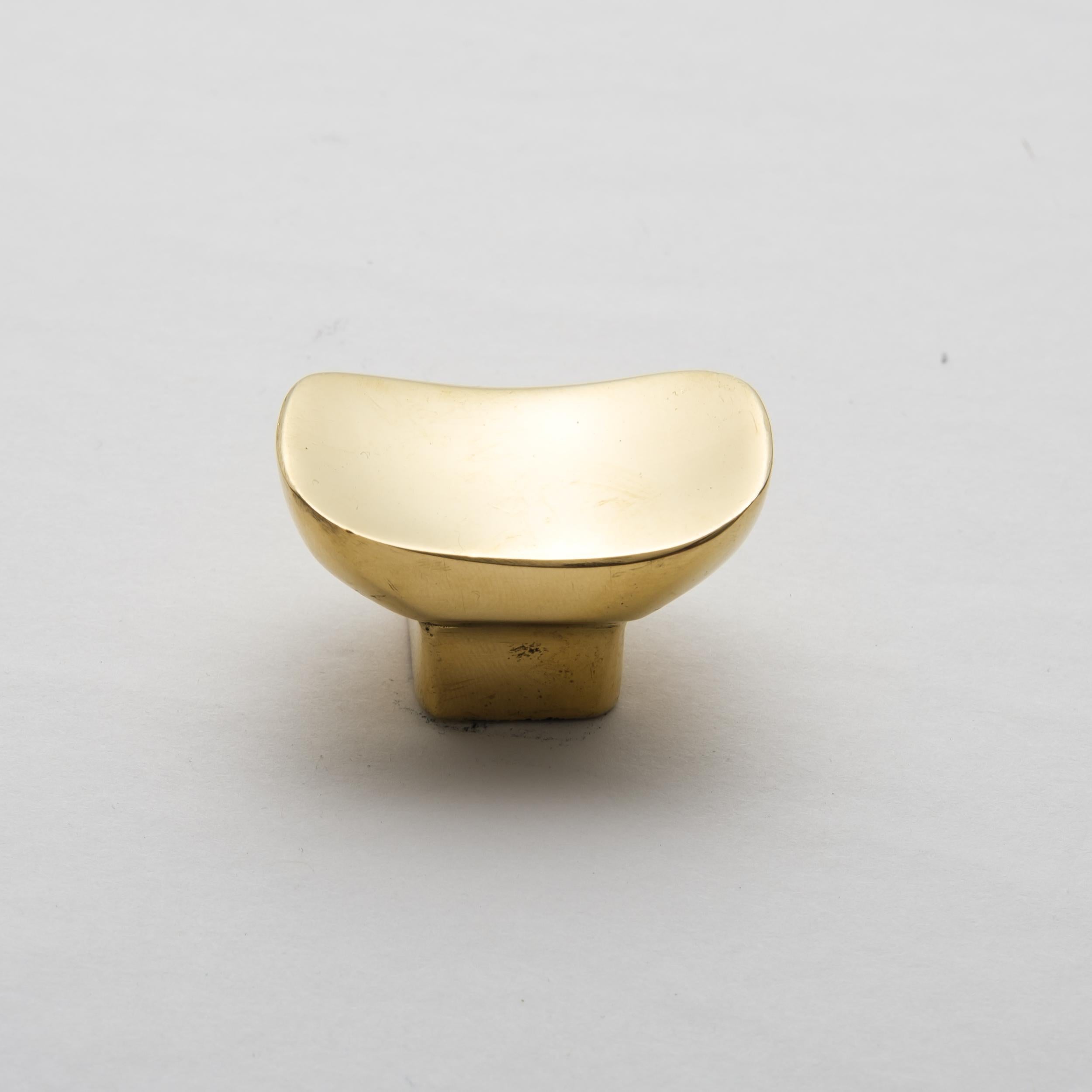Carl Auböck Model #9038 Polished Brass Knob For Sale 6