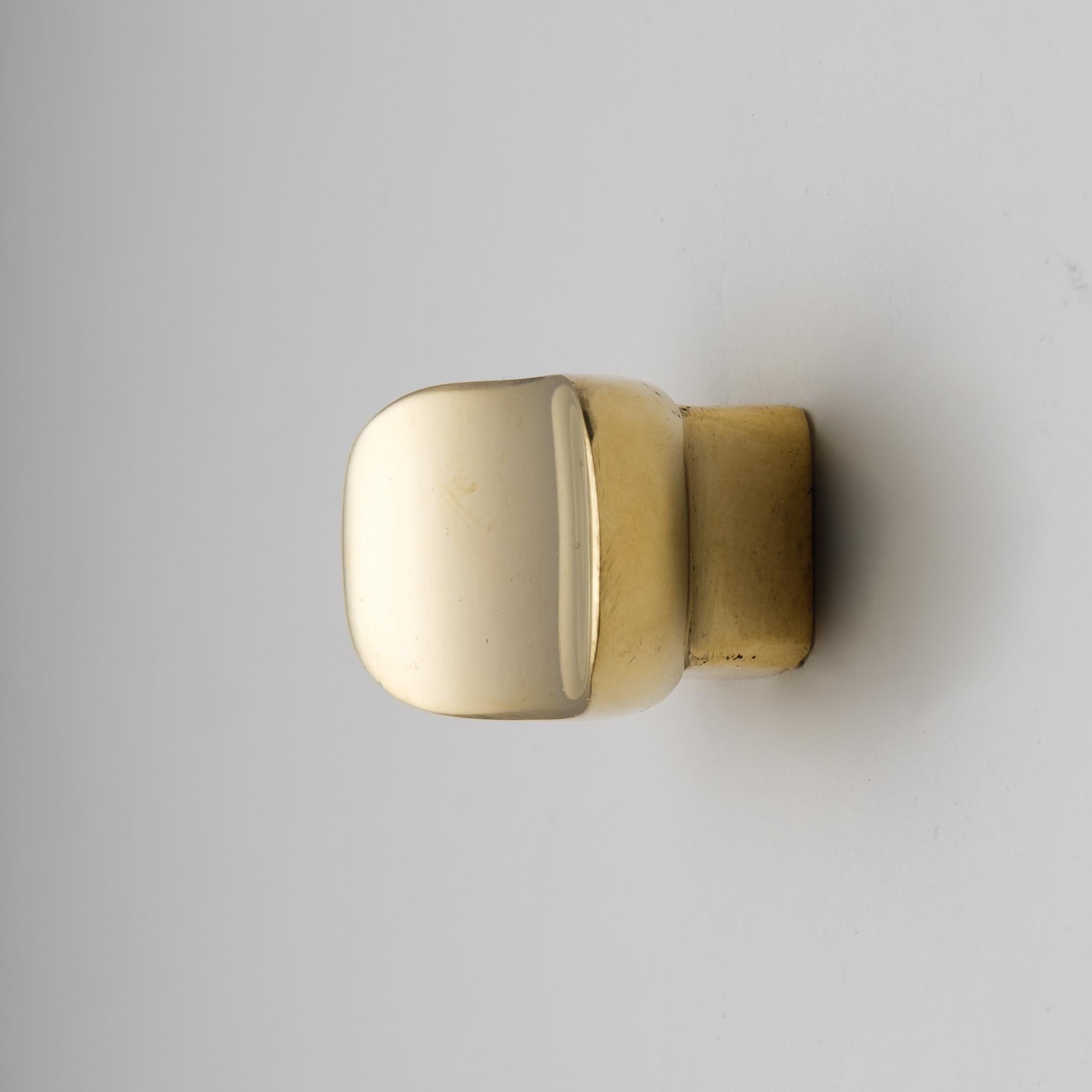 Carl Auböck Model #9038 Polished Brass Knob For Sale 1