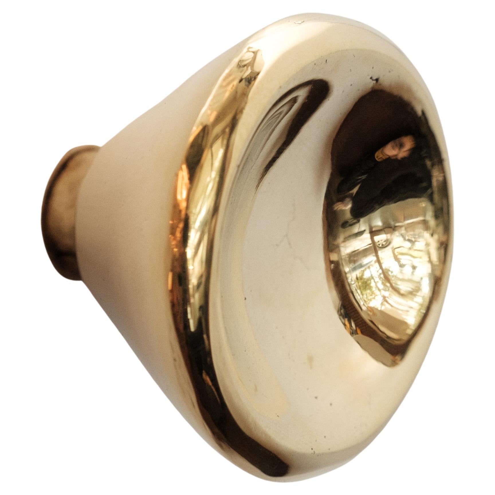 Carl Auböck Model #8040-1 Polished Brass Knob For Sale