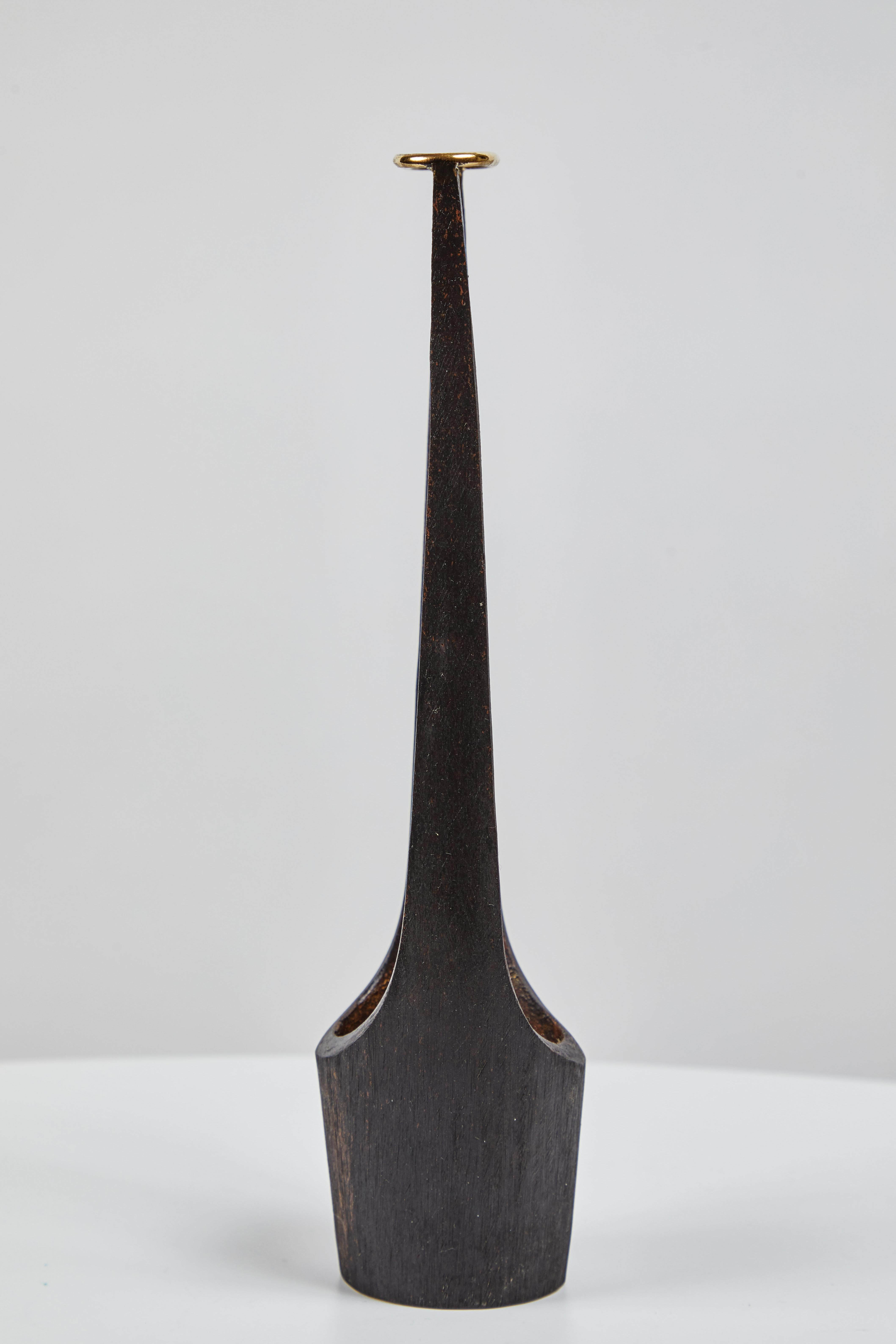 Austrian Carl Auböck Model #7228 Brass Vase