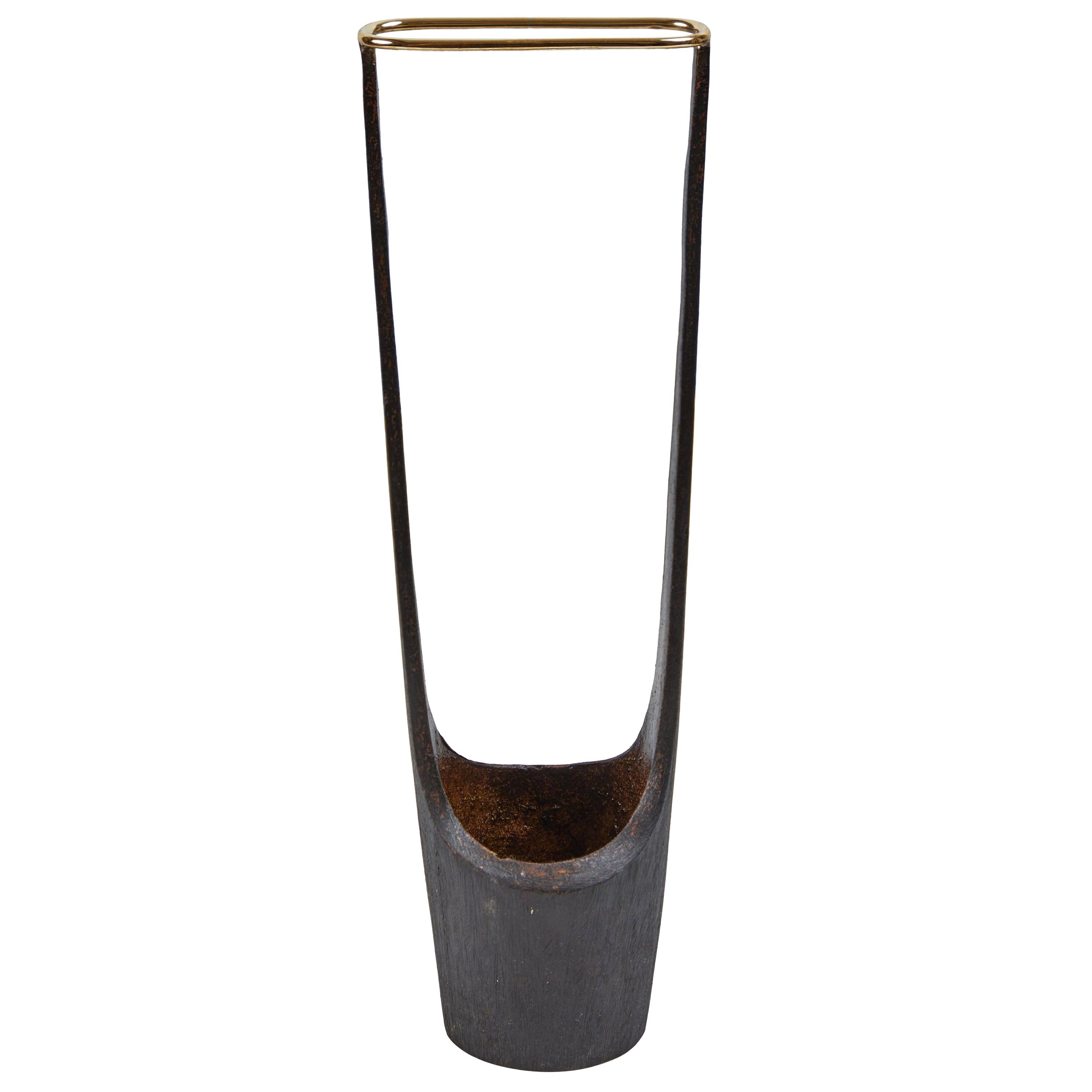Carl Auböck Model #7228 Brass Vase