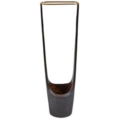 Carl Auböck Model #7228 Patinated Brass Vase