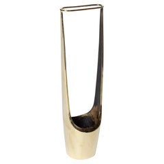 Carl Auböck Model #7228 Polished Brass Vase