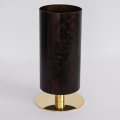 Large Carl Auböck Model #7247-6 Patinated Brass Vase