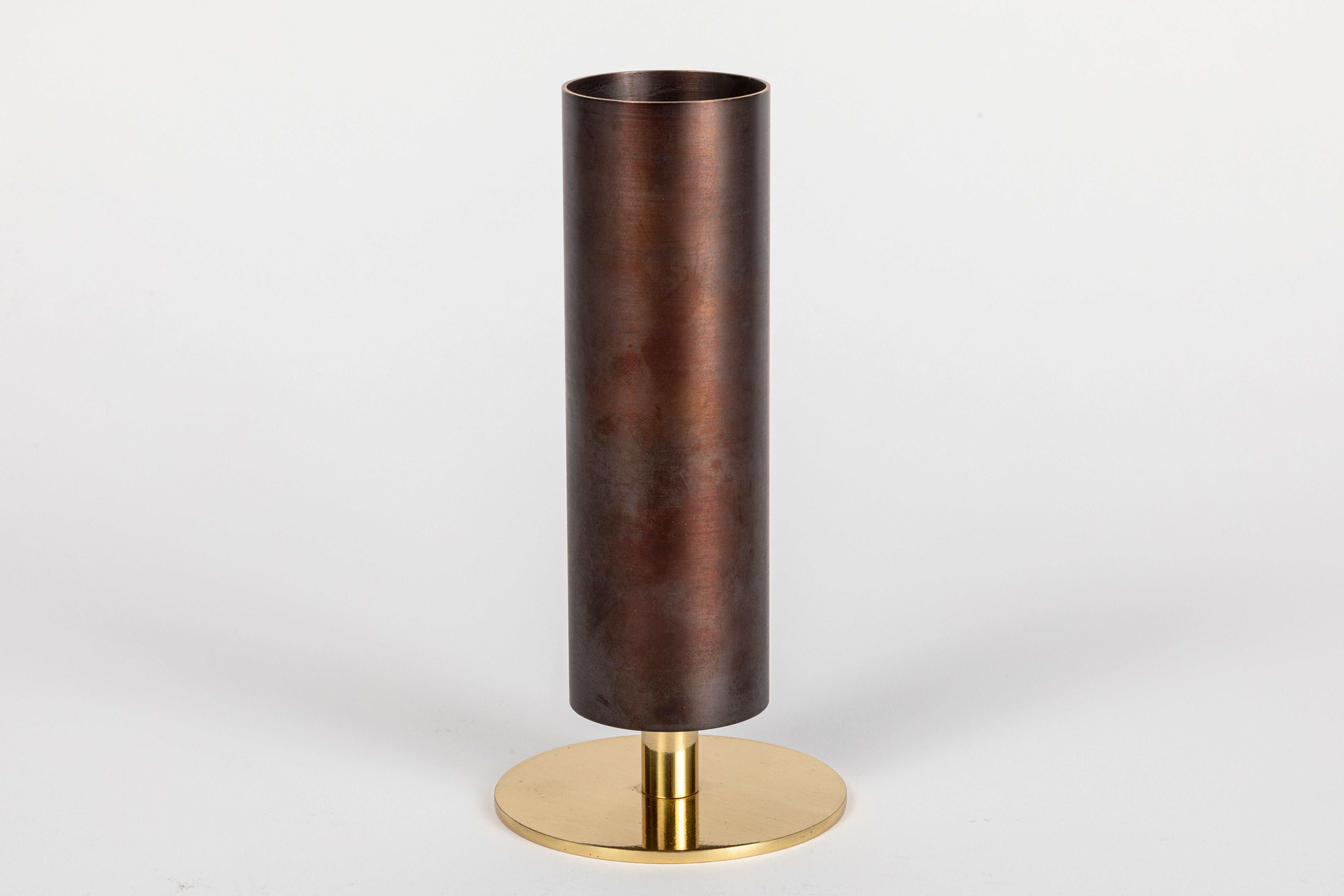 Carl Auböck Modell #7247 Vase aus Messing (Moderne der Mitte des Jahrhunderts) im Angebot