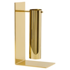 Carl Auböck Model #7250 Polished Brass 'Swing' Vase