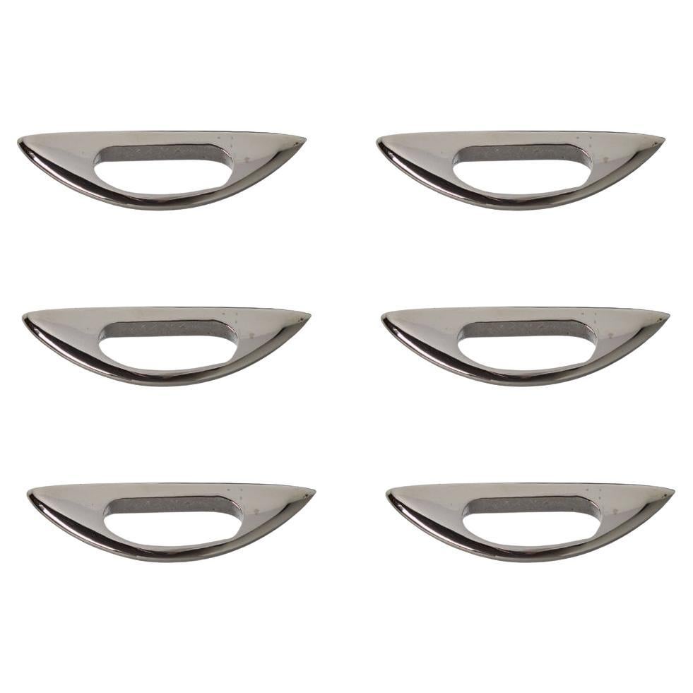 Carl Auböck Model #9037 'Bow' Nickel Drawer Pull
