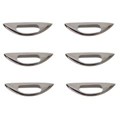 Carl Auböck Model #9037 'Bow' Nickel Drawer Pull