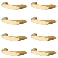 Carl Auböck Model #9061-1 Polished Brass Drawer Pull