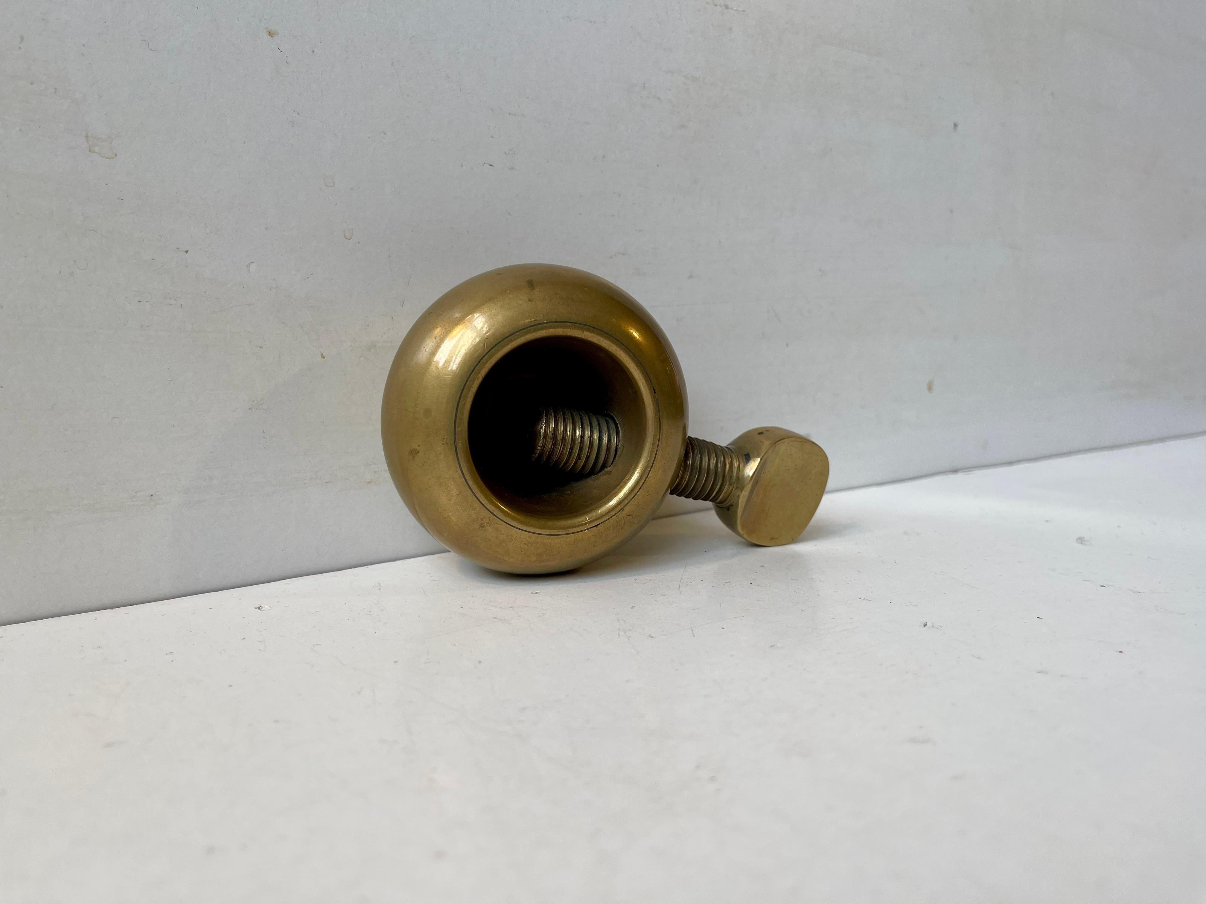 Carl Auböck Nutcracker in Brass for Werkstätte Carl Auböck, Austria 1950s For Sale 5