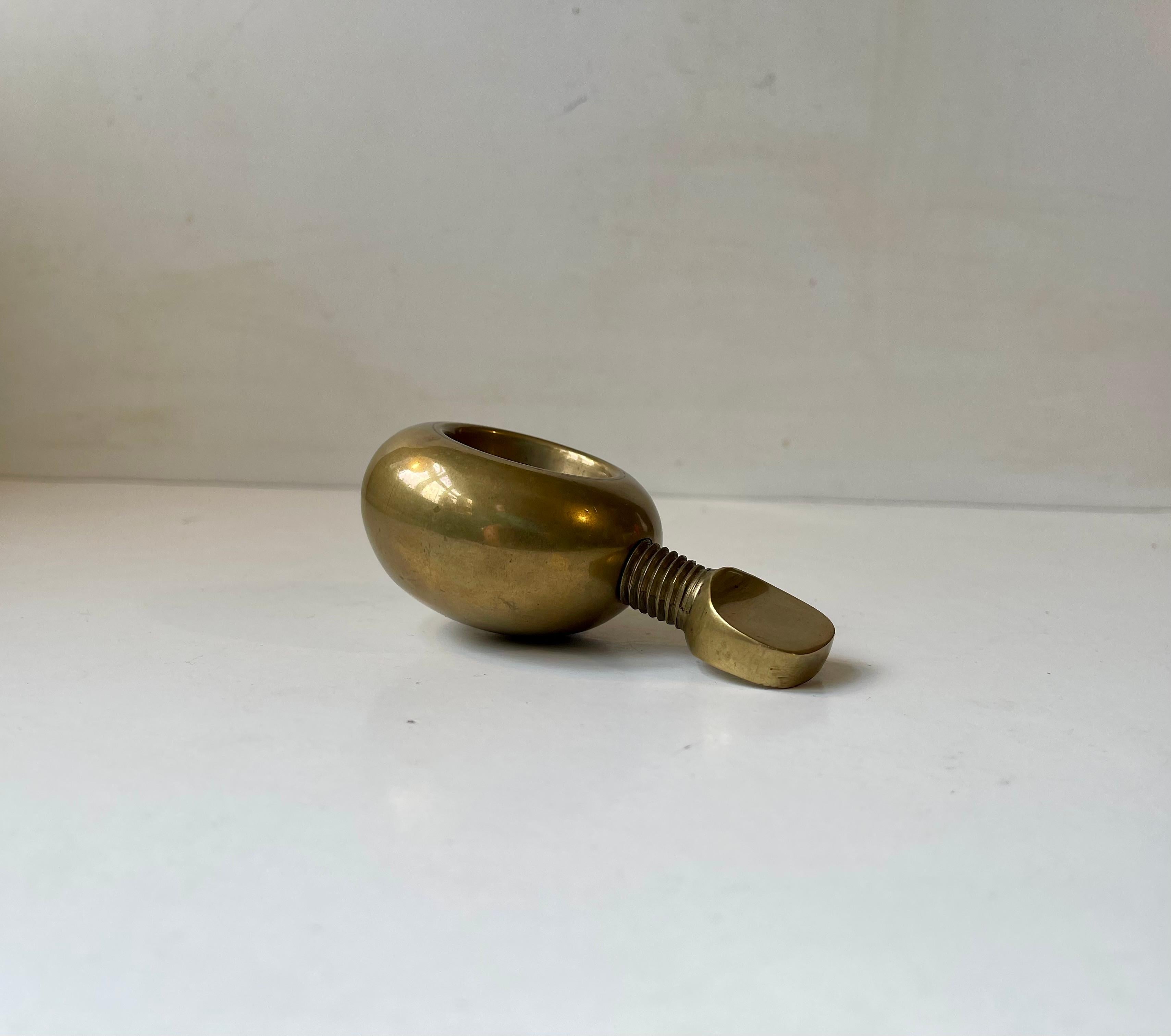 Carl Auböck Nutcracker in Brass for Werkstätte Carl Auböck, Austria 1950s For Sale 3
