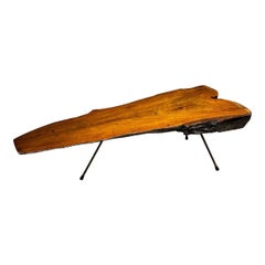 Vintage Carl Auböck Original Large Tree Trunk Table 'Model No. 8' Austria 1950s