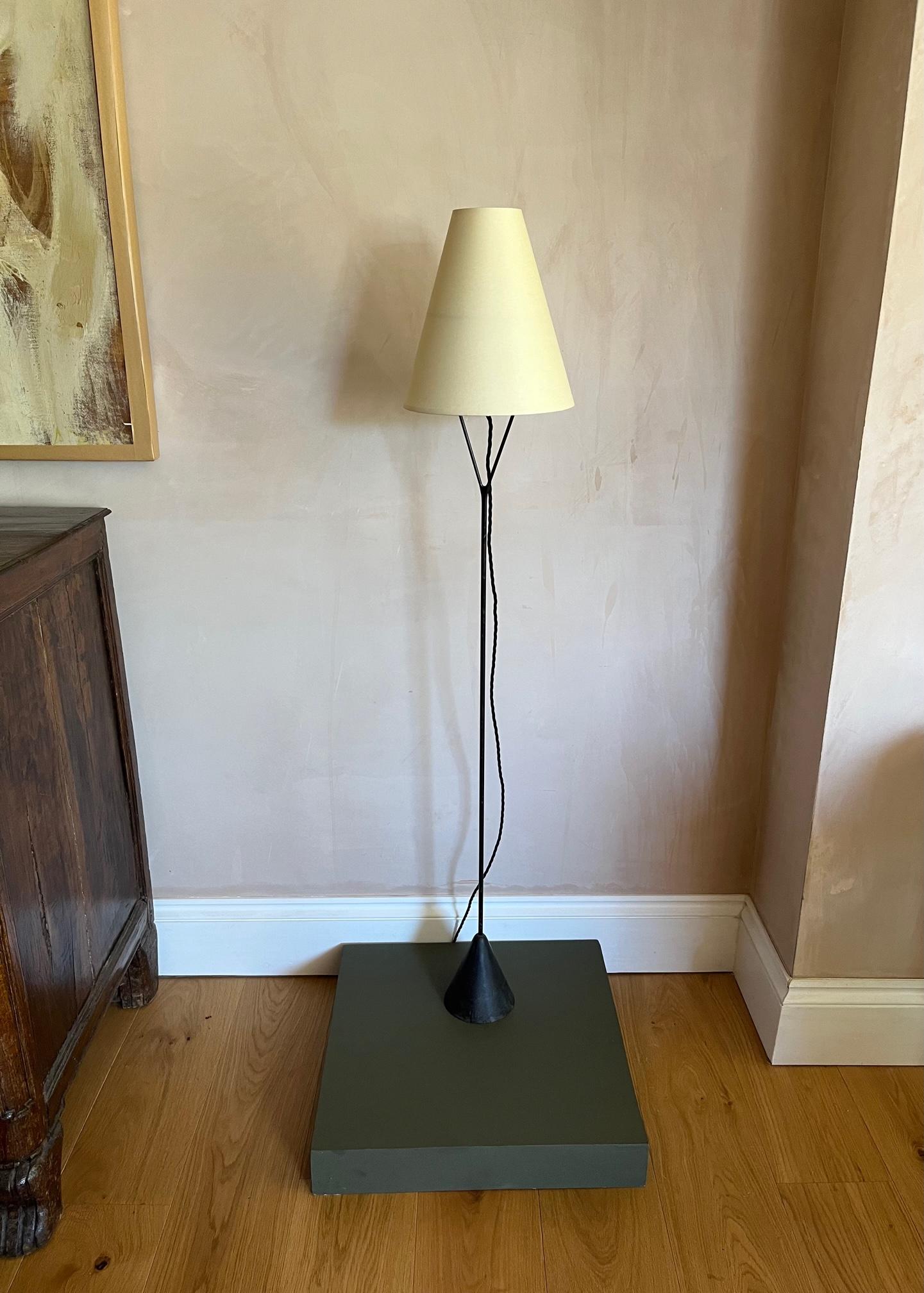 Carl Aubock original rare early example of Vice Versa floor lamp c.1950’s In Good Condition For Sale In London, GB