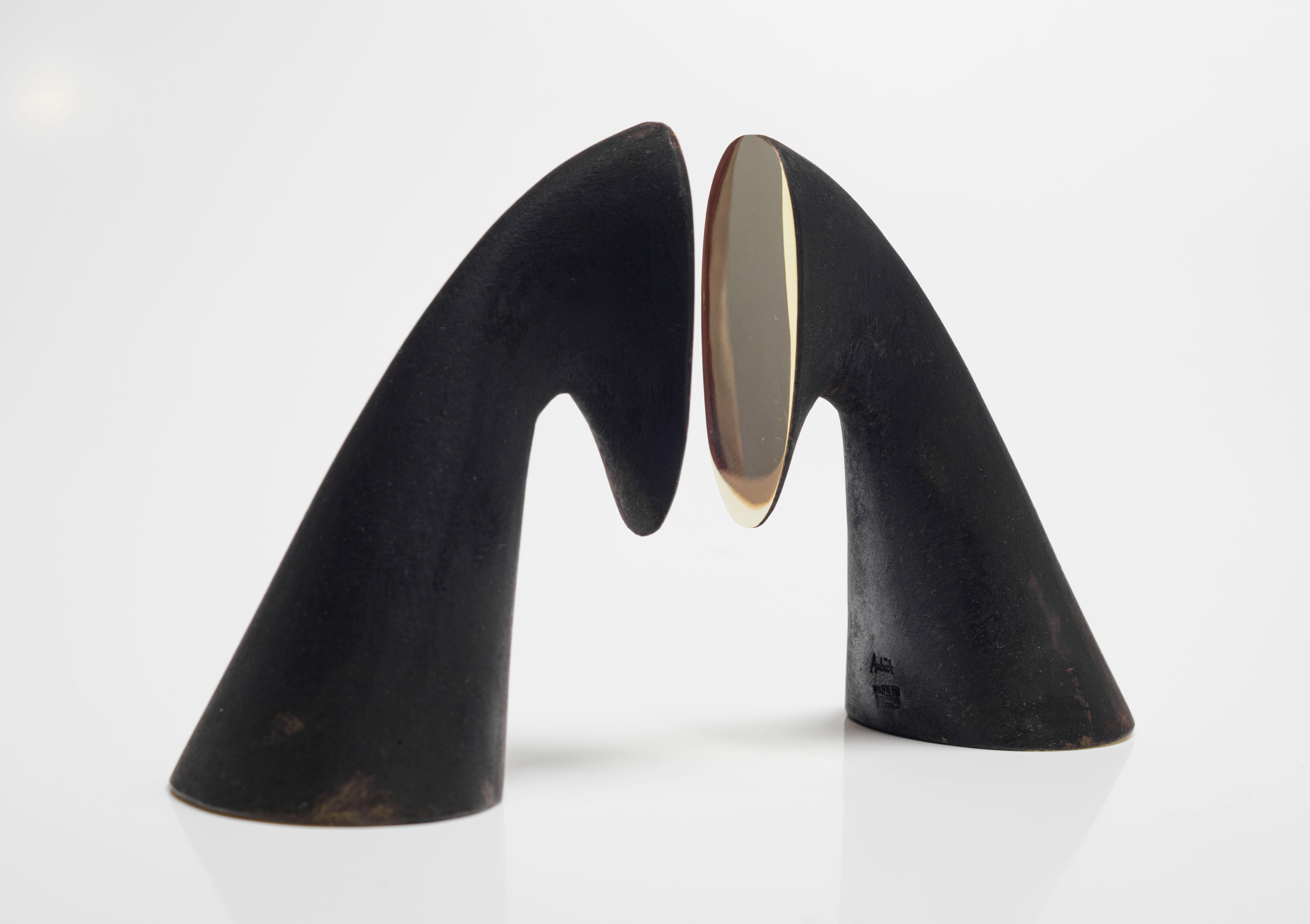 Carl Auböck Pair of #3654 Bookends, Austria 2022 In New Condition For Sale In Berlin, DE
