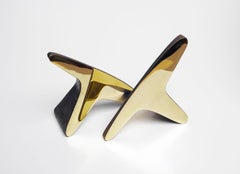 Carl Auböck Coppia di reggilibri #3847 "T", Austria 2022