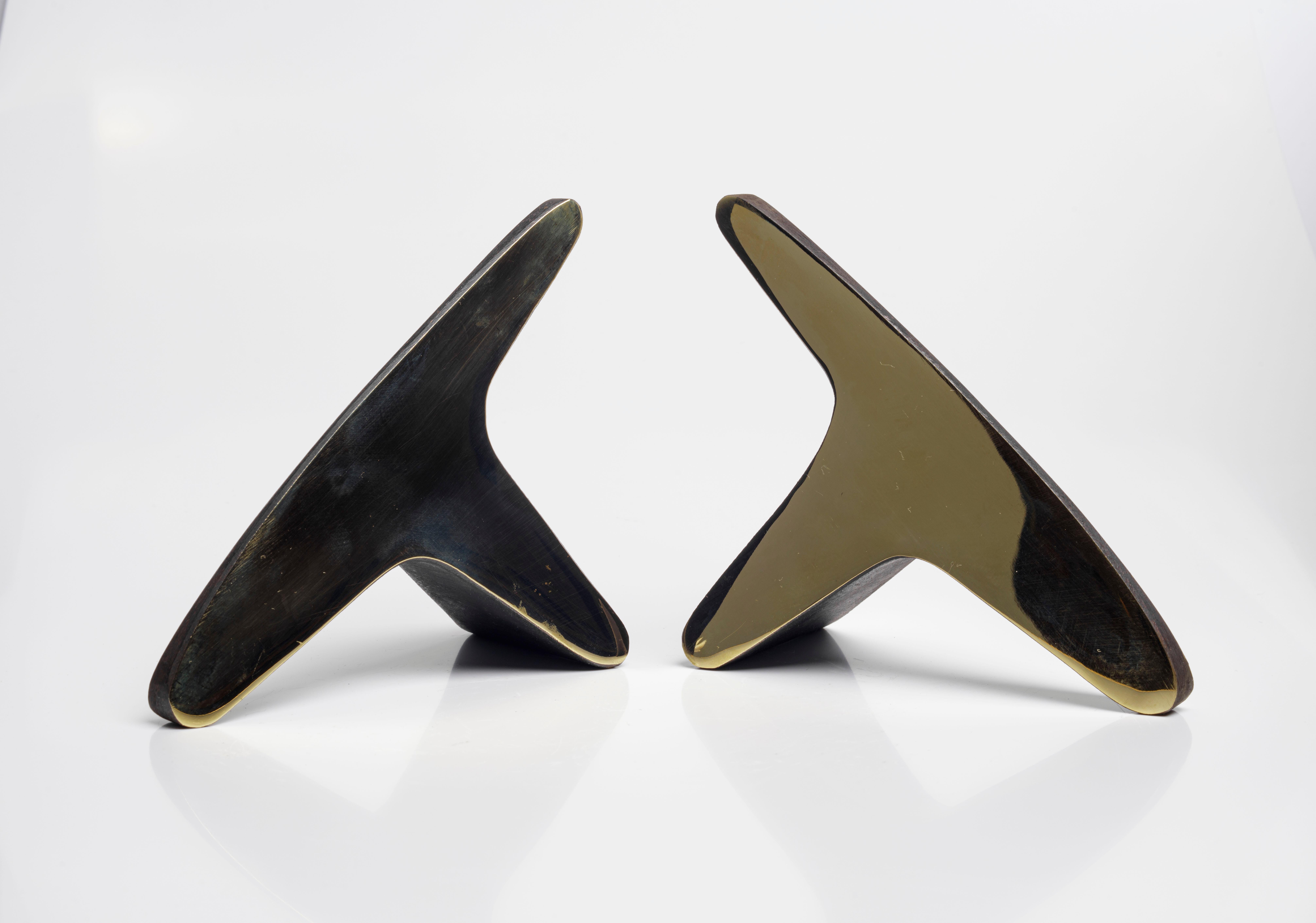 Carl Auböck Pair of #3847 Bookends 