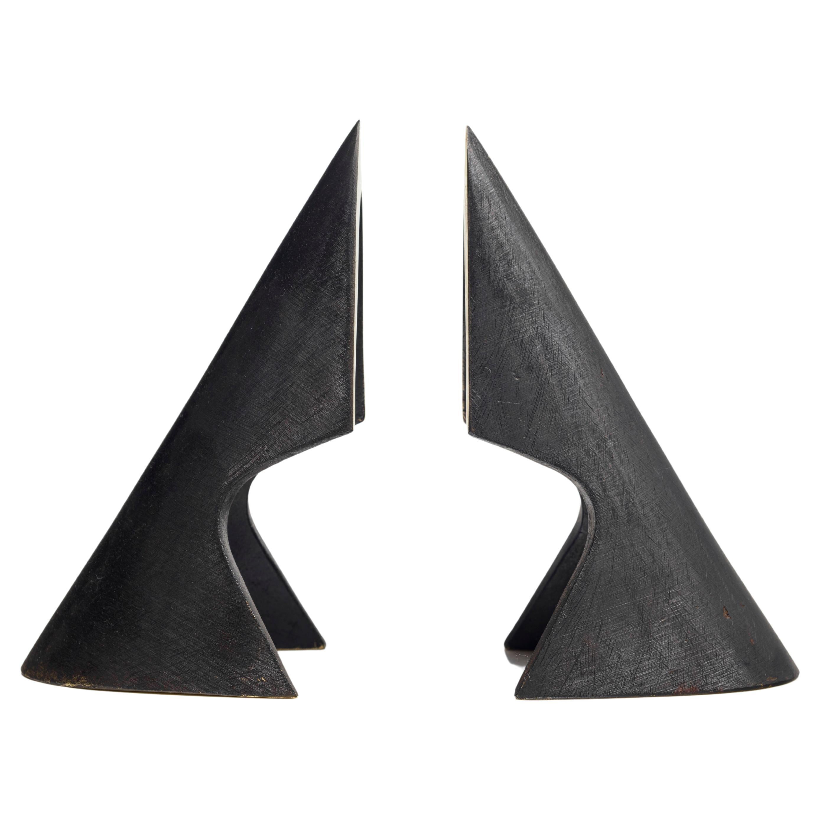 Carl Auböck Pair of #4099 Bookends "Wedge", Austria 2022 For Sale