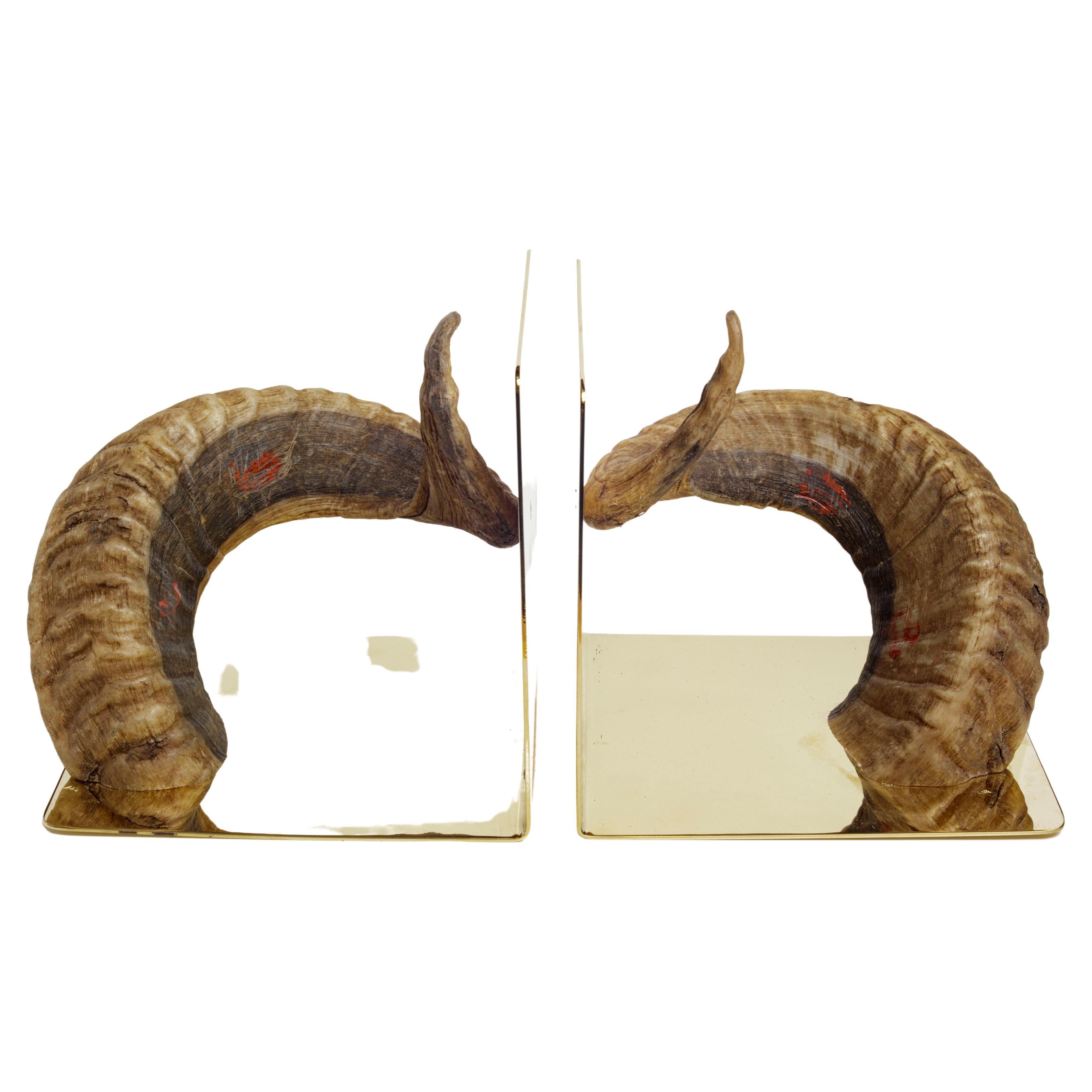Carl Auböck Pair of #5673 Bookends "Horn", Austria 2022 For Sale