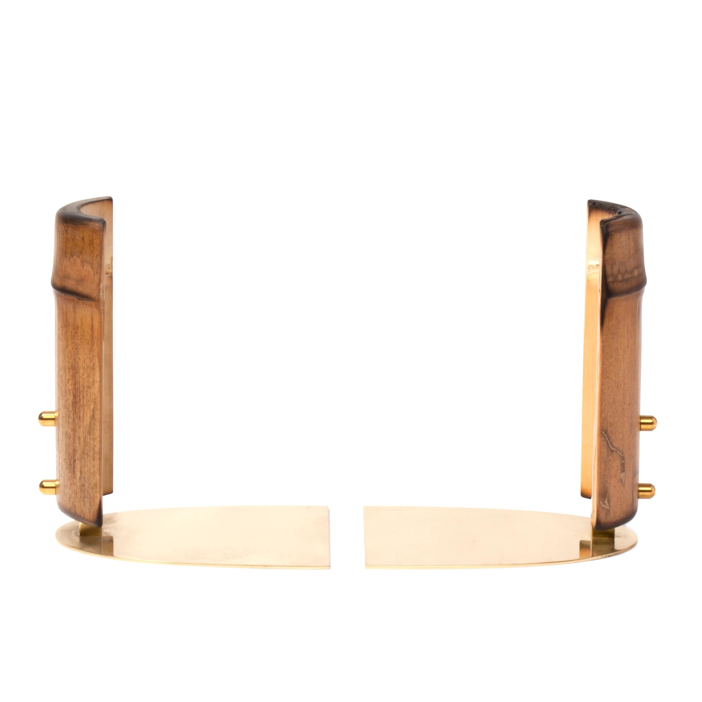 Mid-Century Modern Carl Auböck Pair of Bookends #1937 For Sale