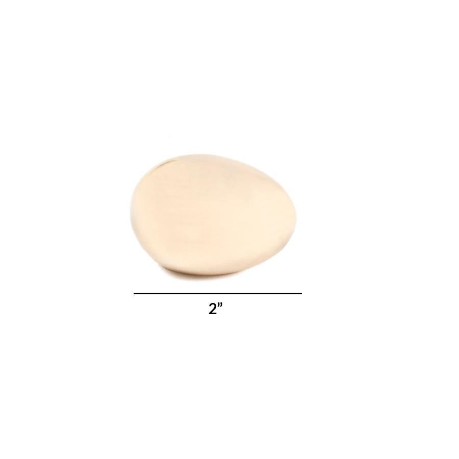 Mid-Century Modern Carl Auböck Paperweight Egg #4867, Brass For Sale