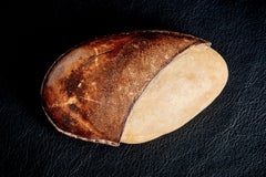 Carl Auböck Paperweight in Leather and Stone, Austria, 1960s