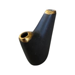 Carl Aubock Patinated Brass "Aorta" Vase #3794 S