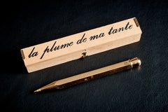 Brass Desk Paperweight in original wooden Box, byWerkstätte Carl Auböck