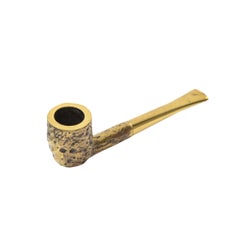 Carl Auböck Pipe Paperweight, Brass, Signed