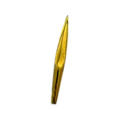 Carl Aubock Polished Brass Letter Opener #4233