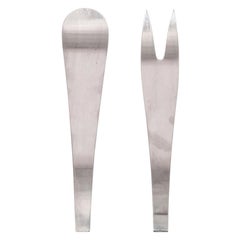 Carl Aubock Salad Serving Pieces