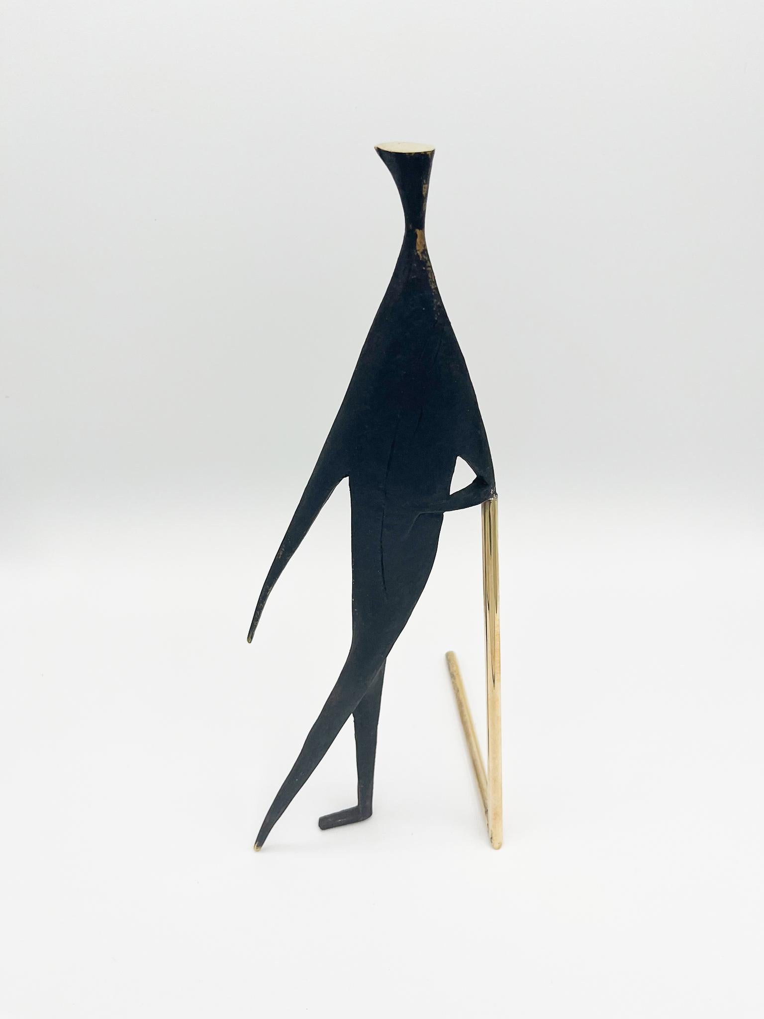  Carl Aubock-Skulptur „Man mit Stick“ von Carl Aubock, 4060 (Österreichisch) im Angebot