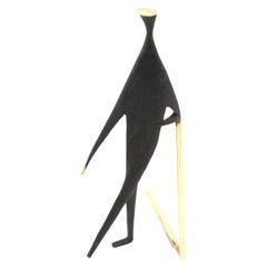 Carl Auböck Sculpture "Man with Stick" #4060