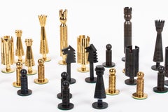 Carl Auböck Set of Chess Pieces, Austria, 1960s