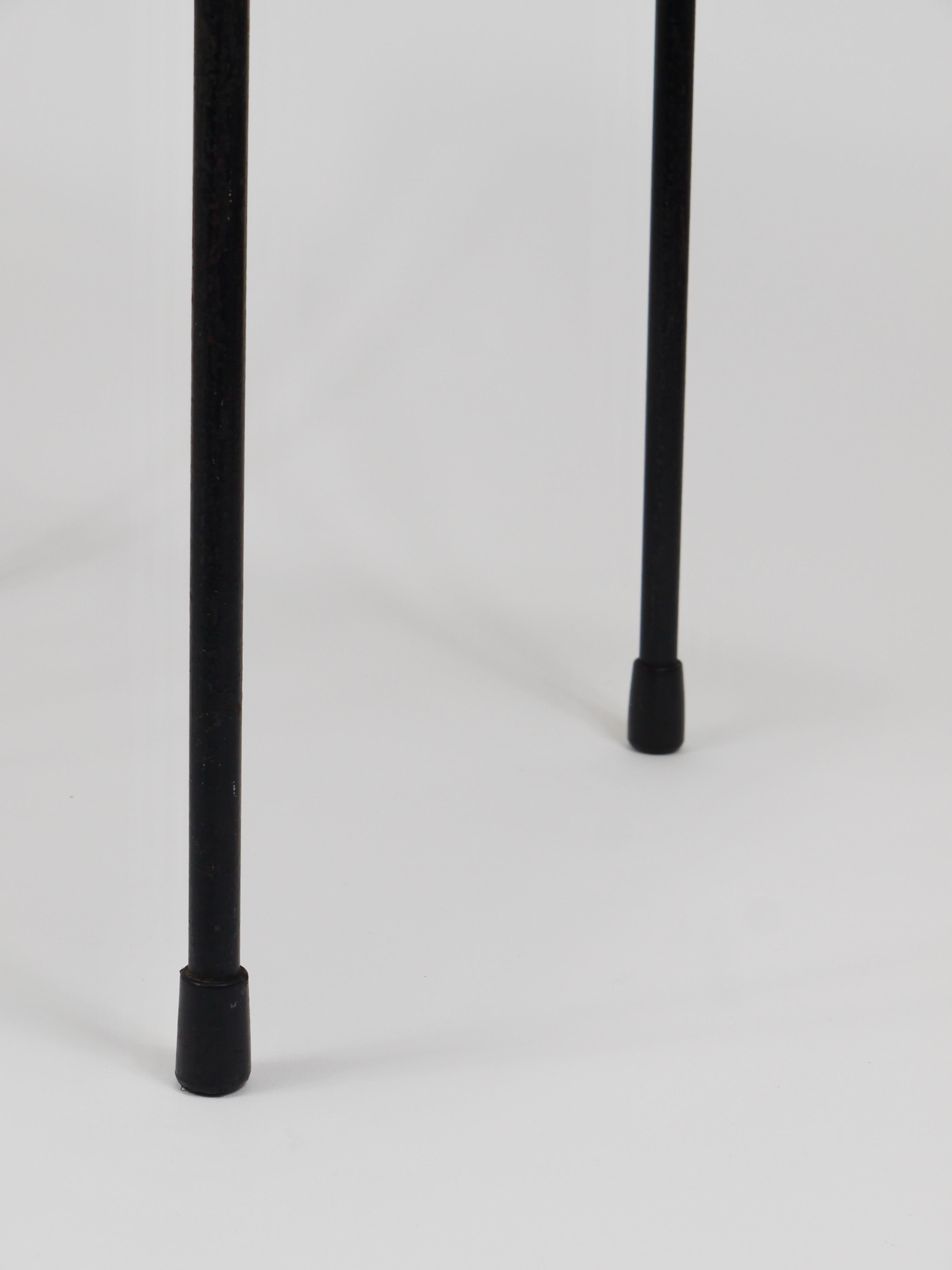 Carl Aubock Side Table, Stool, Flower  Stand, Rattan, Wicker, Austria, 1950s 5